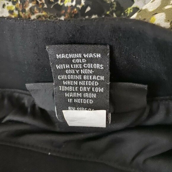 Lane Bryant Skirt Womens Plus 26 / 28 elastic waist Green Brown Sheer Layered - Picture 6 of 7